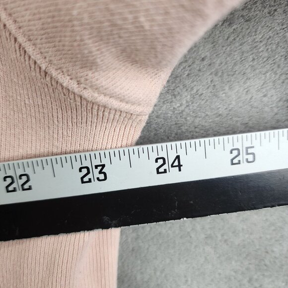 Womens Pink Champion Reverse Weave Pink Hoodie Sweatshirt Long Sleeve Size XXL - Picture 11 of 13